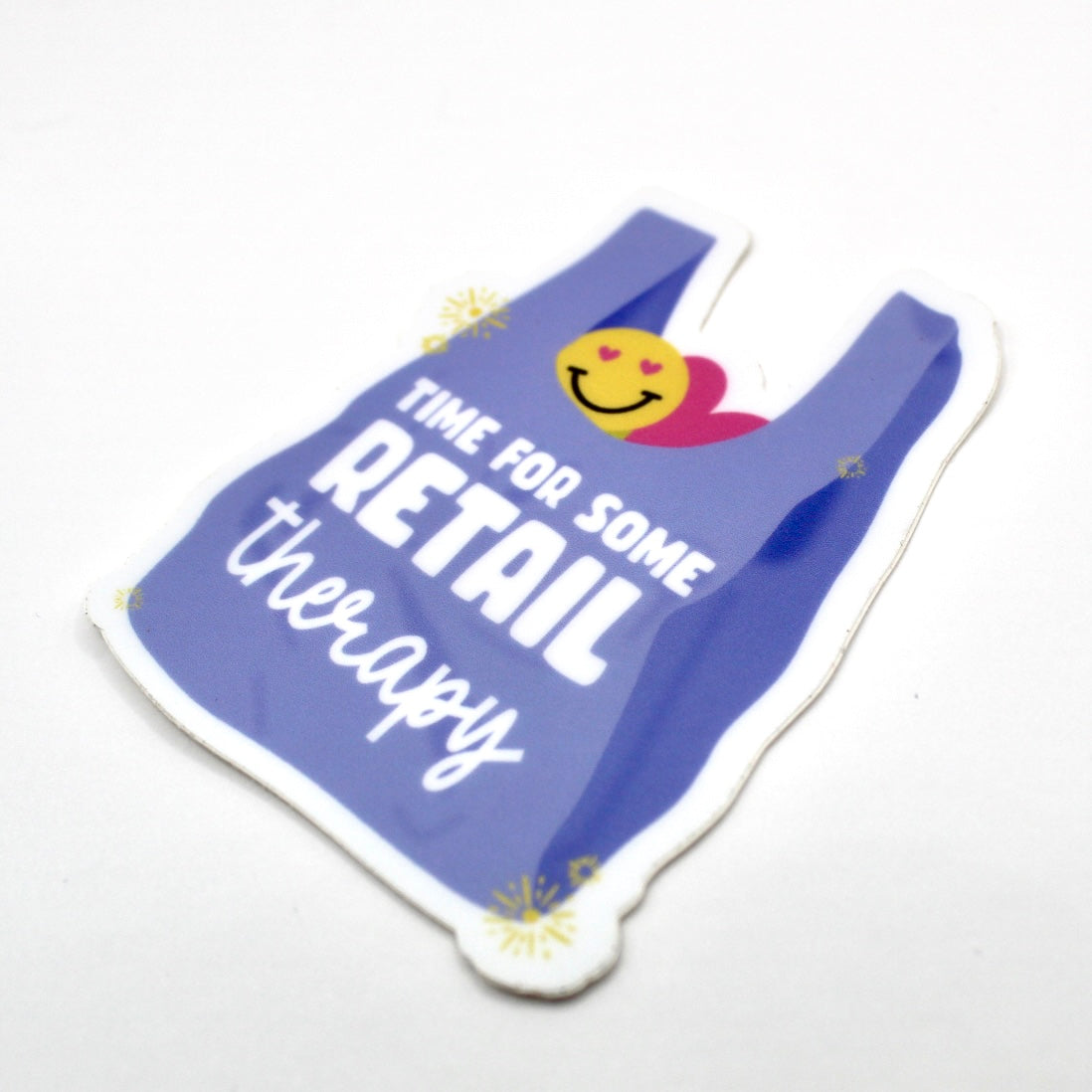 Retail Therapy Vinyl Sticker