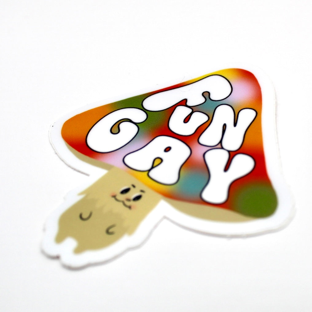 Fun Gay Vinyl Sticker