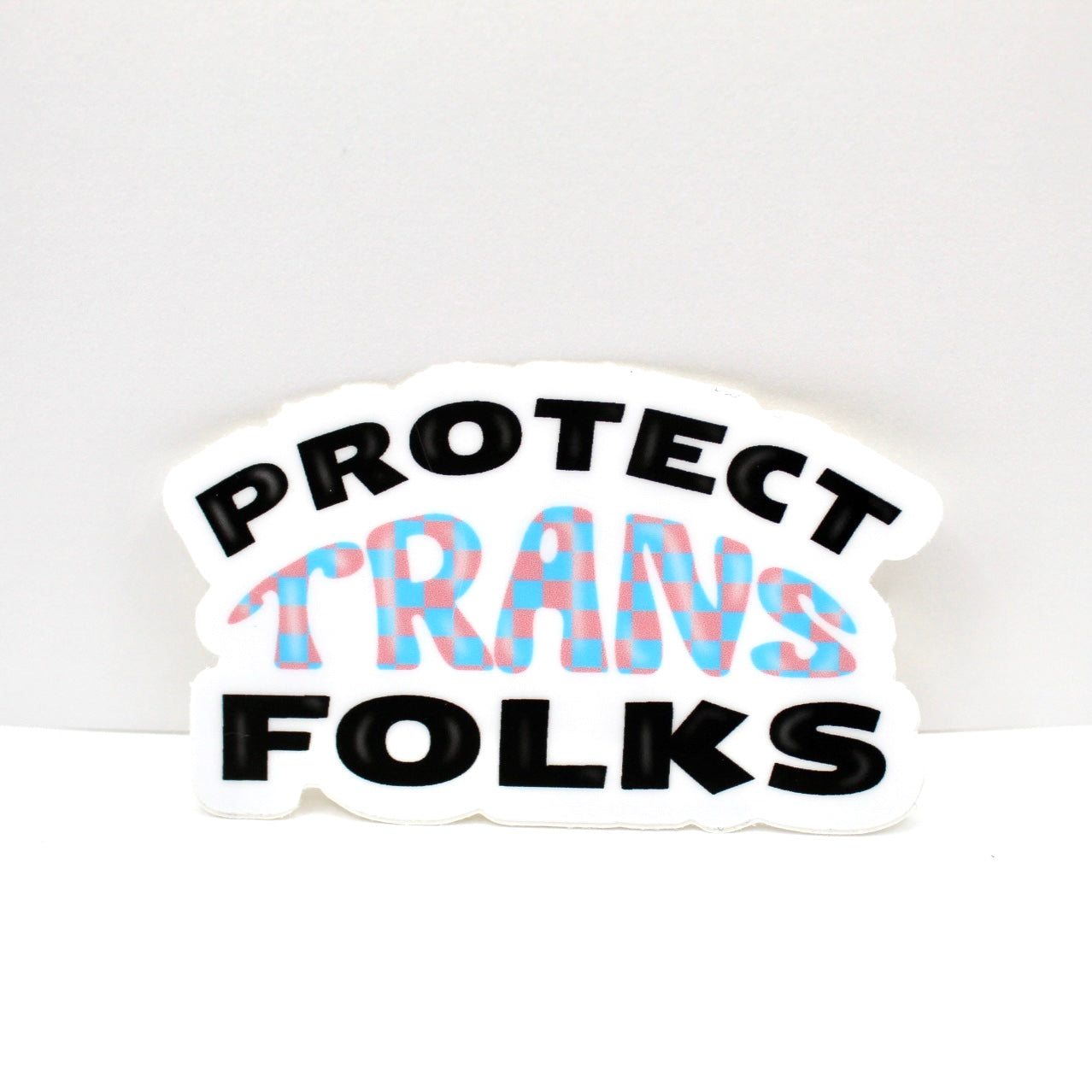 Protect Trans Folks Vinyl Sticker