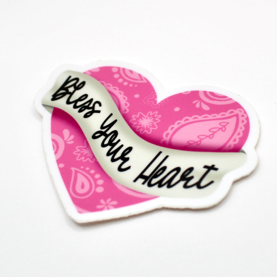 Bless Your Heart Vinyl Sticker