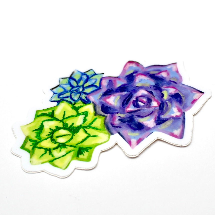 Succulents Vinyl Sticker