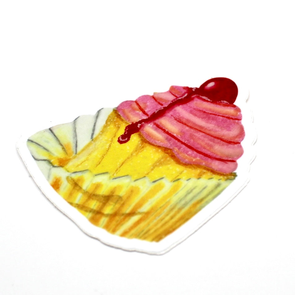 Cupcake Vinyl Sticker