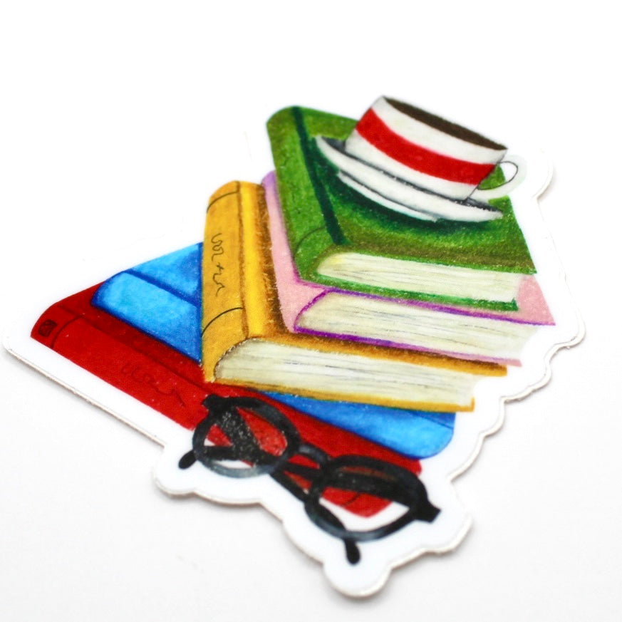 Bookstack Vinyl Sticker