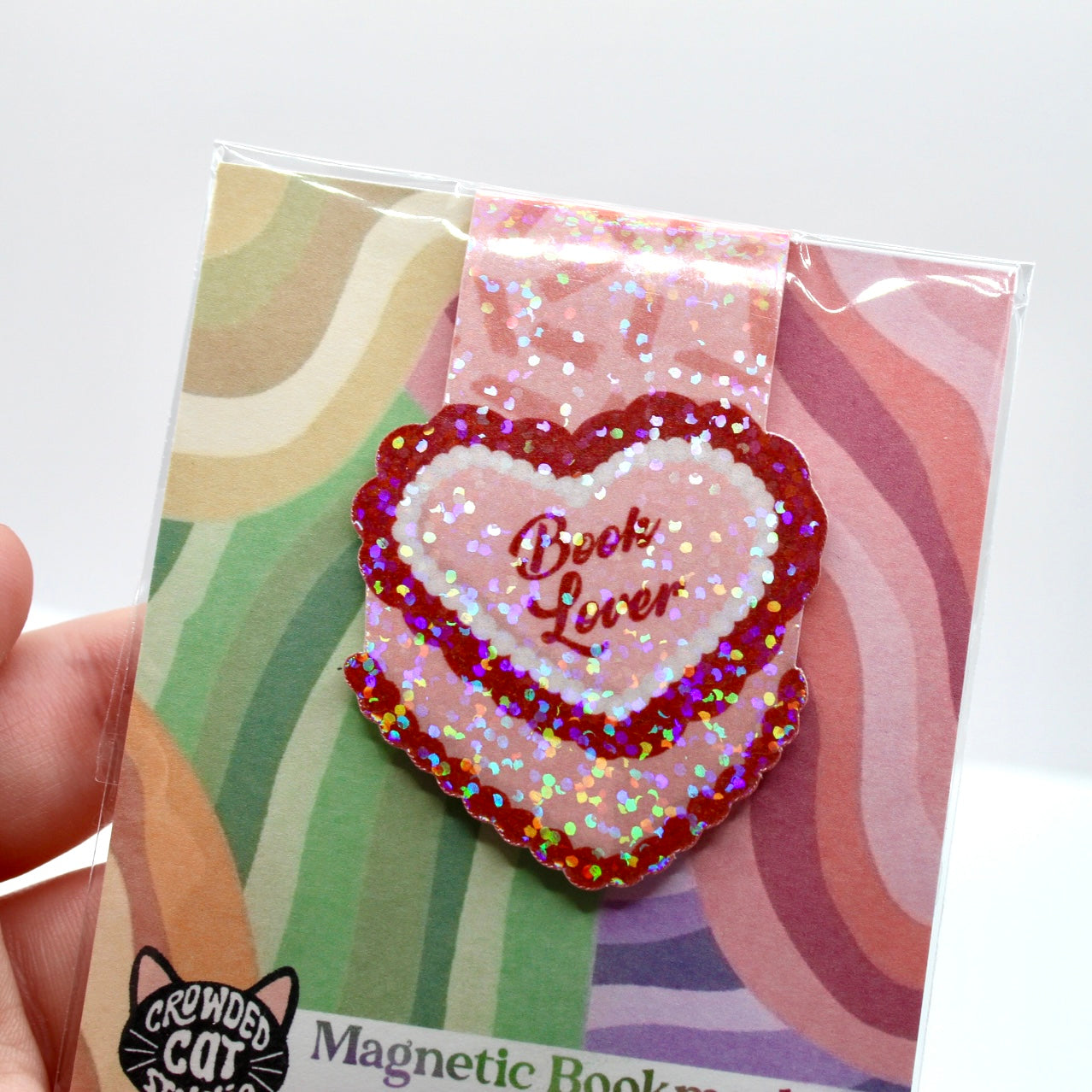 Book Lover Magnetic Bookmark