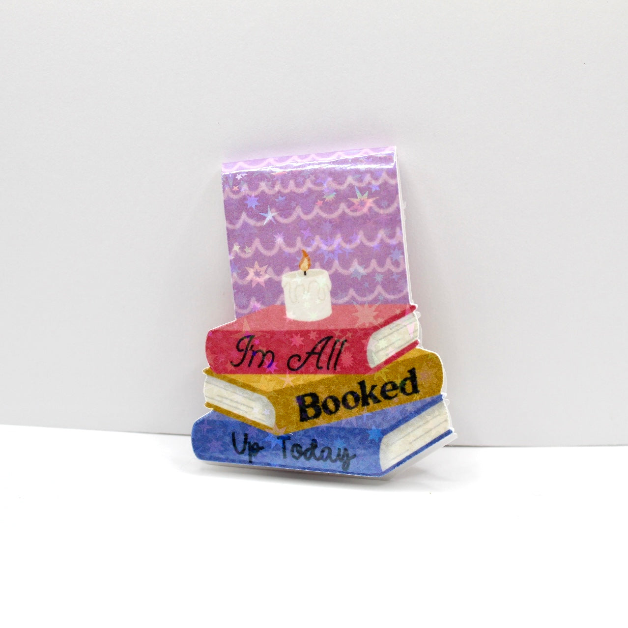 Booked Up Magnetic Bookmark