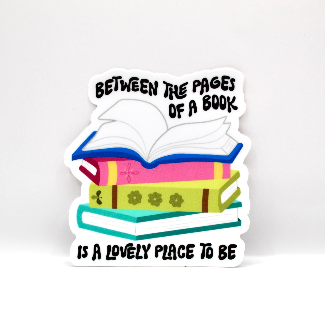 Between the Pages Sticker