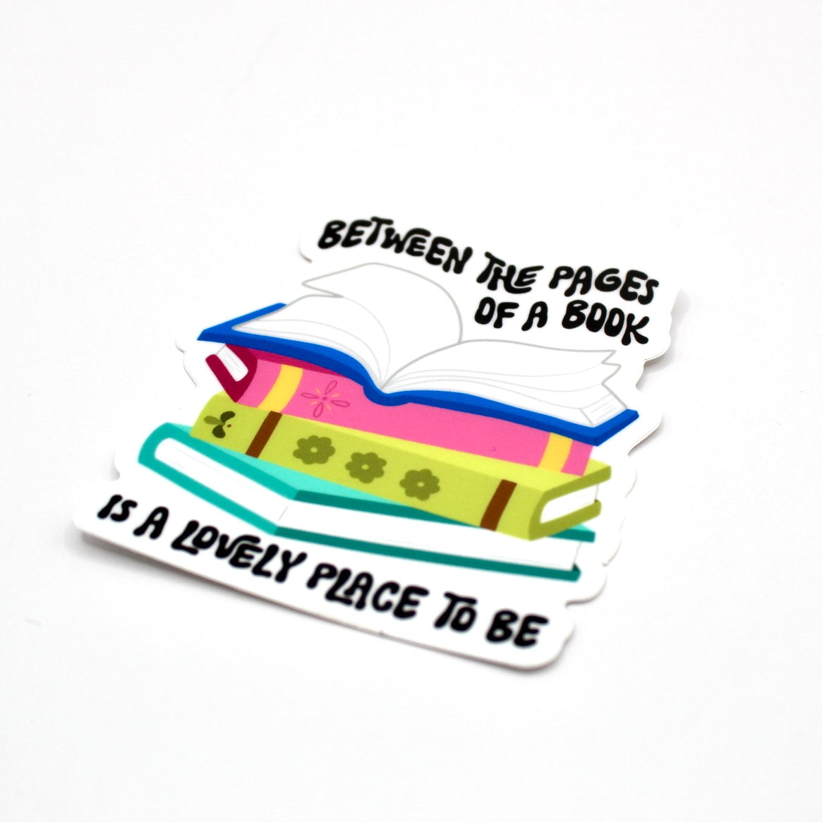 Between the Pages Sticker