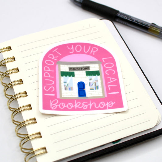 Support Your Local Bookshop Sticker