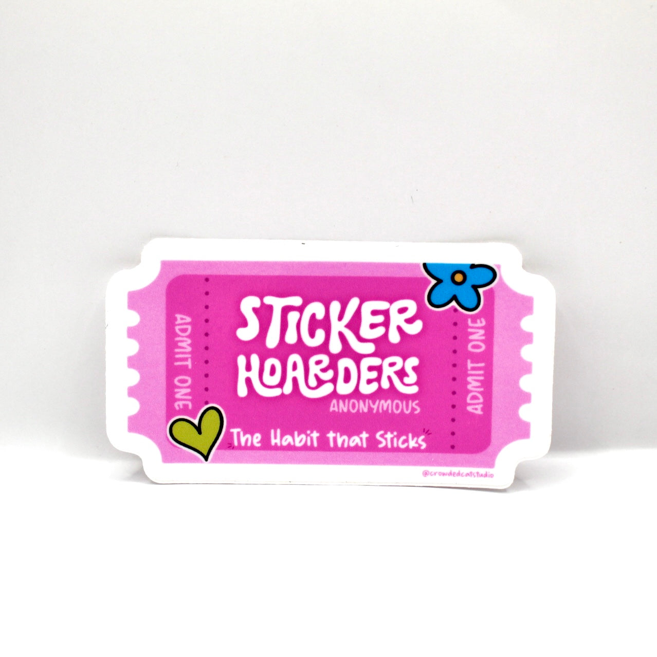 Sticker Hoarders Anonymous Sticker