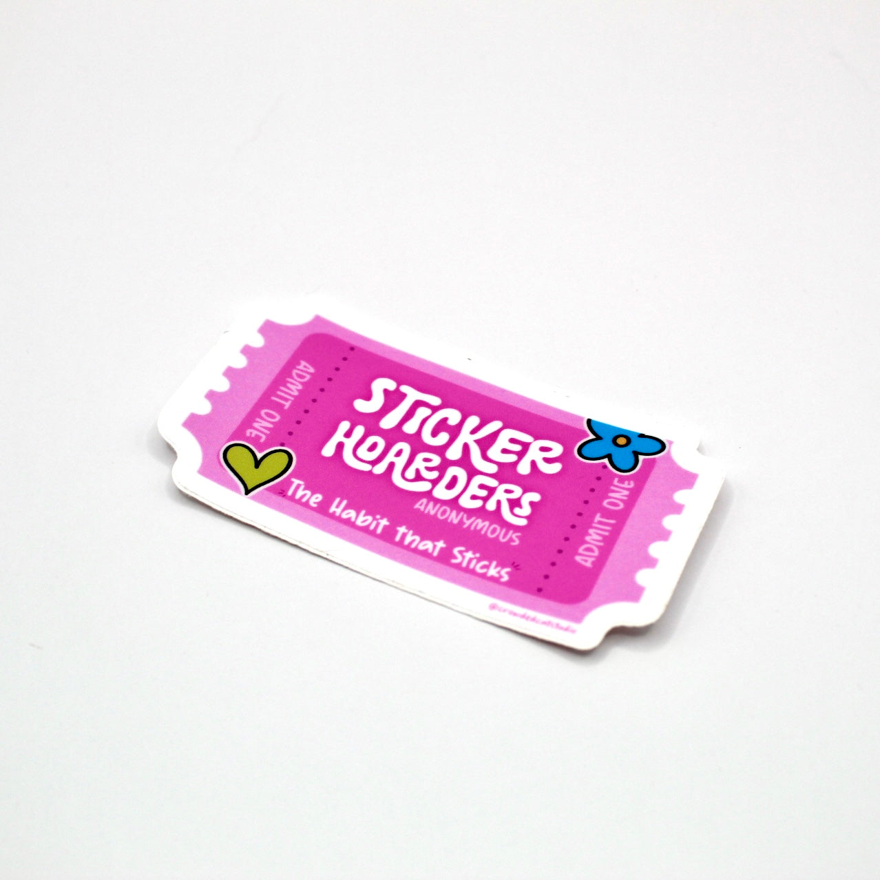 Sticker Hoarders Anonymous Sticker