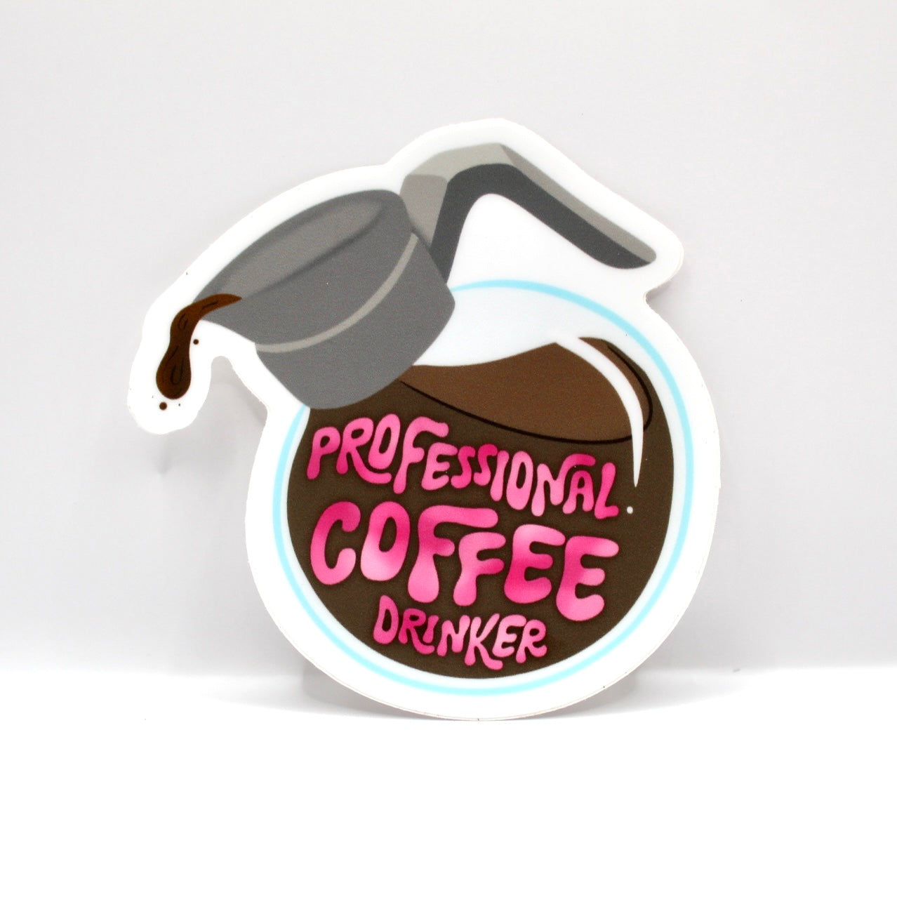 Professional Coffee Drinker Sticker