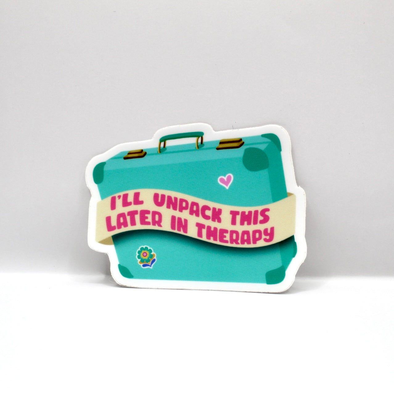 Unpack This in Therapy Sticker