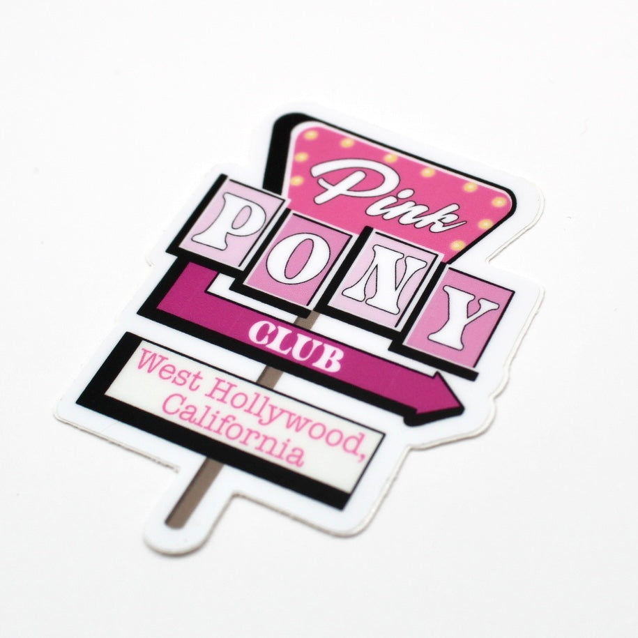 Pink Pony Club Vinyl Sticker
