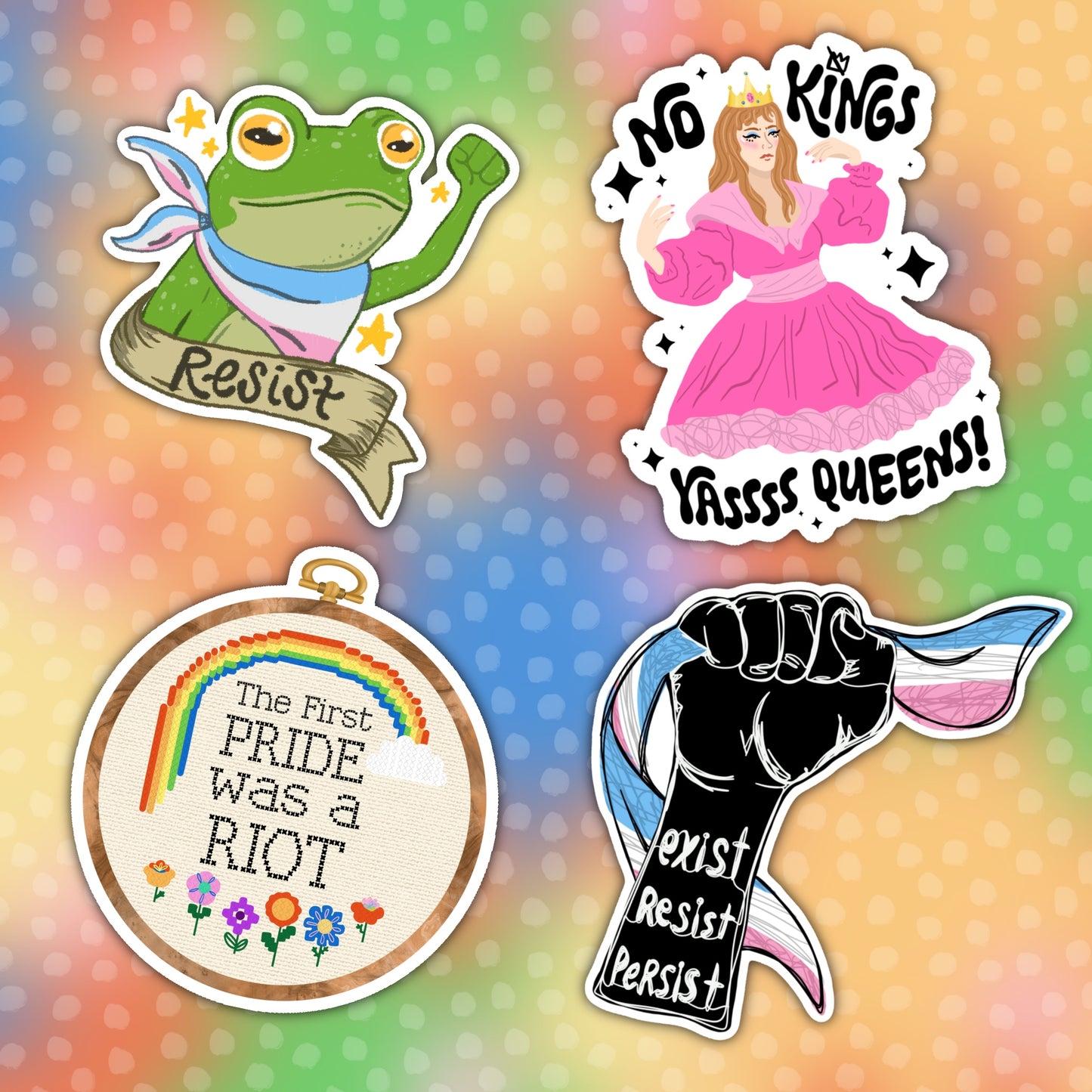 Putnam Pride Fundraiser Stickers