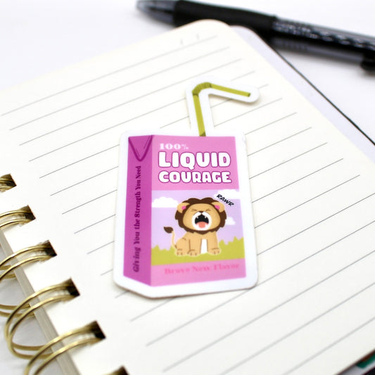 Liquid Courage Vinyl Sticker