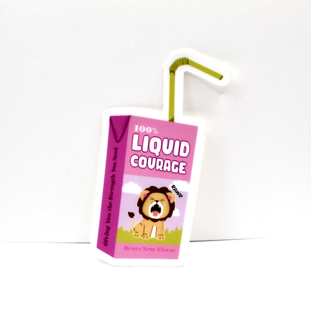 Liquid Courage Vinyl Sticker