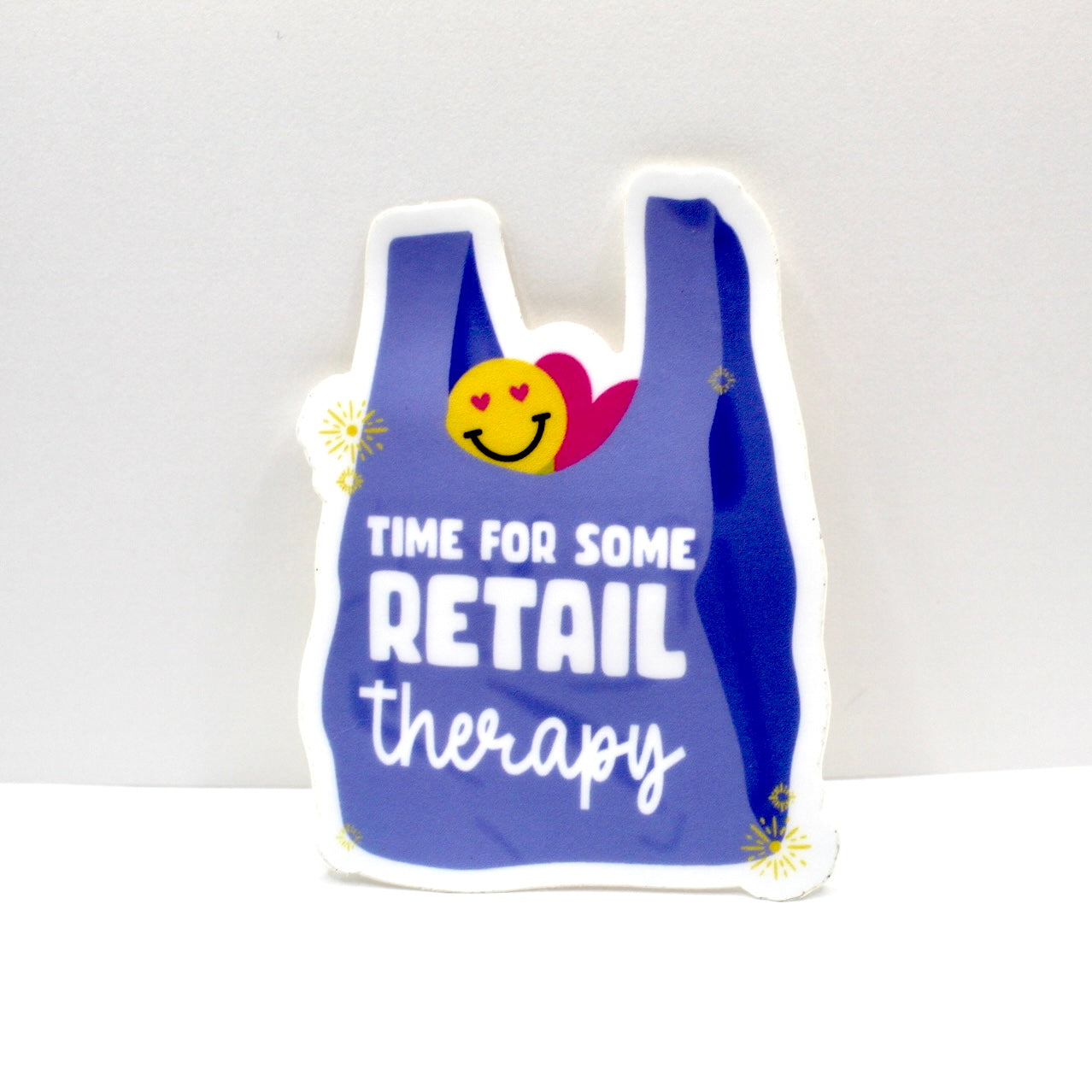 Retail Therapy Vinyl Sticker