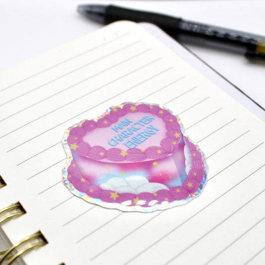 Main Character Energy Vinyl Sticker