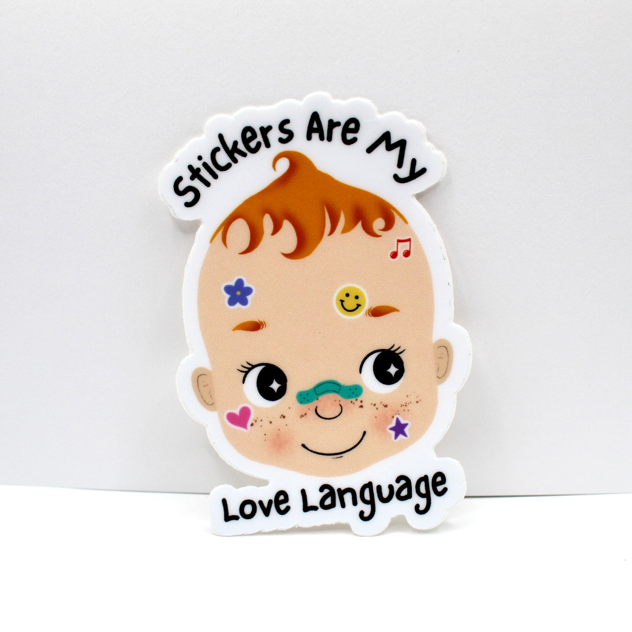 Stickers are my Love Language Vinyl Sticker
