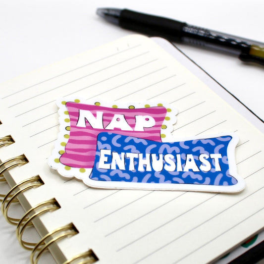 Nap Enthusiast Vinyl Sticker