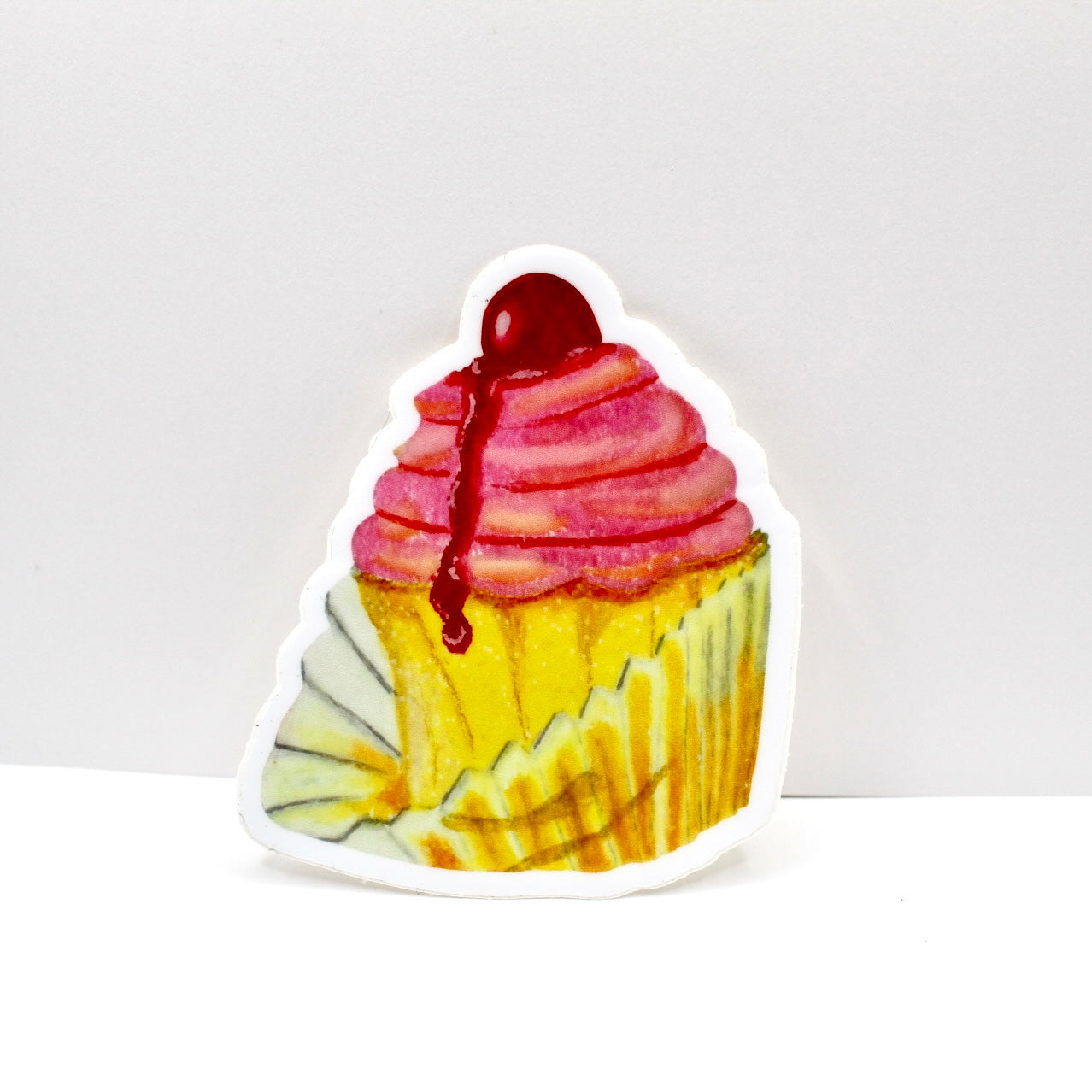 Cupcake Vinyl Sticker