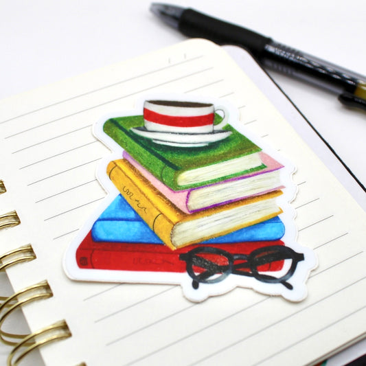 Bookstack Vinyl Sticker