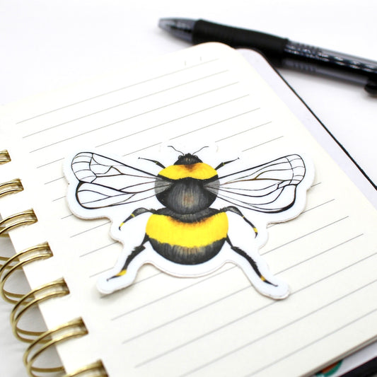 Bee Vinyl Sticker