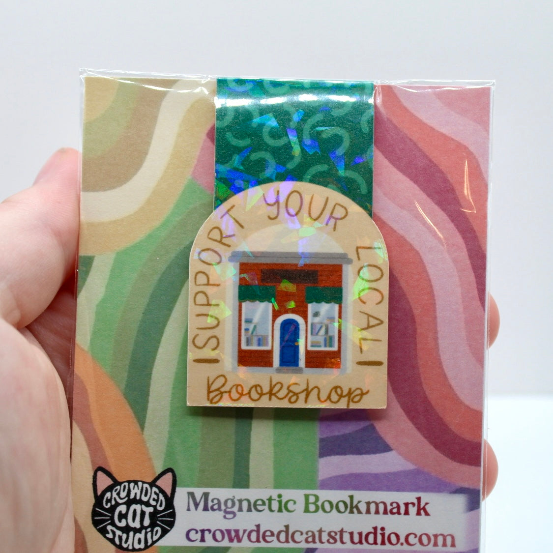 Support Your Local Bookshop Magnetic Bookmark