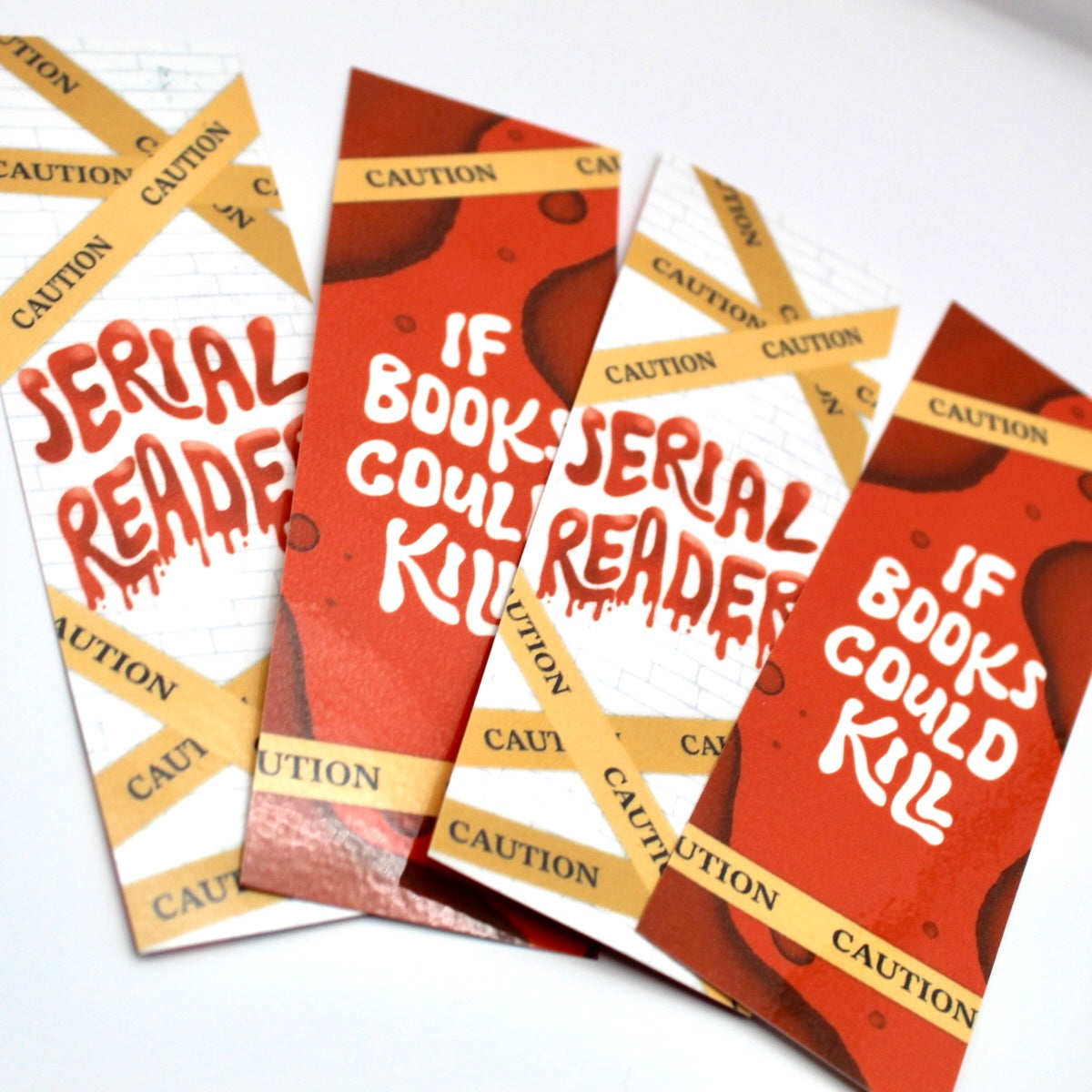 Serial Reader Double Sided Bookmark