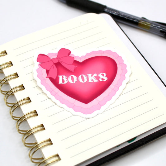 Book Lover Sticker