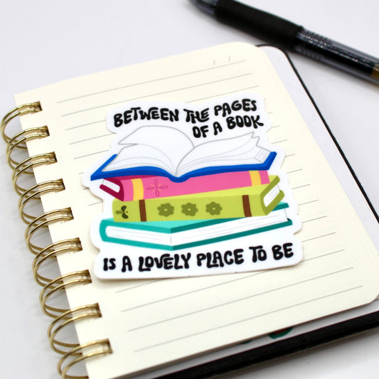 Between the Pages Sticker