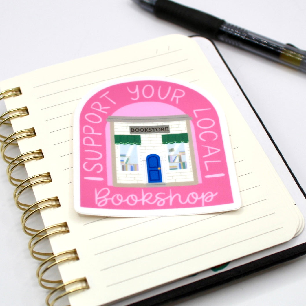 Support Your Local Bookshop Sticker