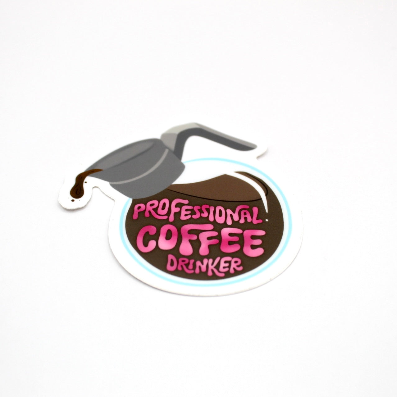 Professional Coffee Drinker Sticker