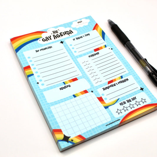 Gay Agenda Notepad
