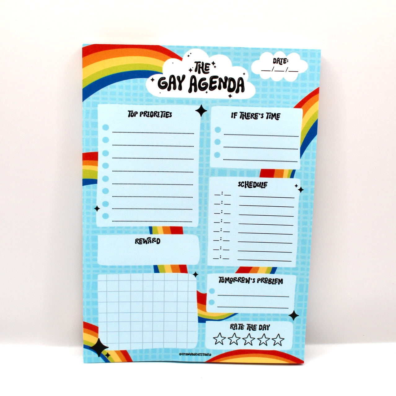Gay Agenda Notepad