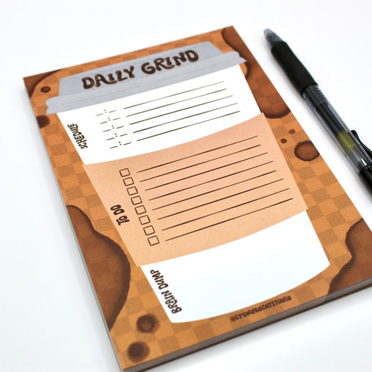 Coffee Planner Notepad