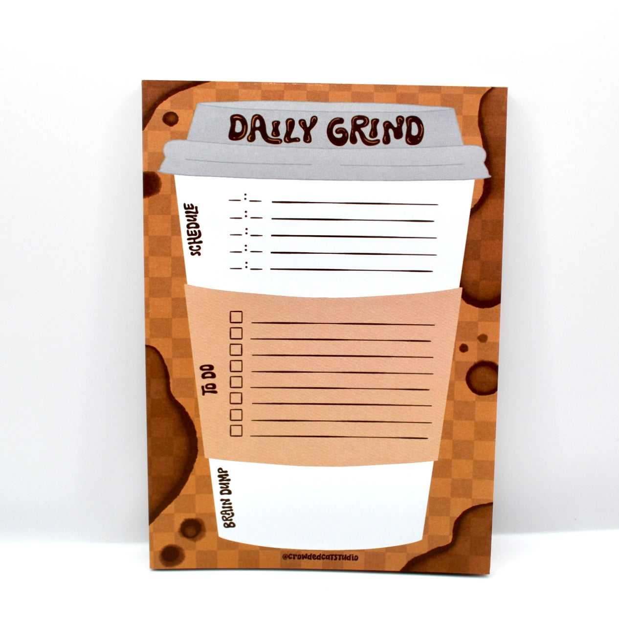 Coffee Planner Notepad