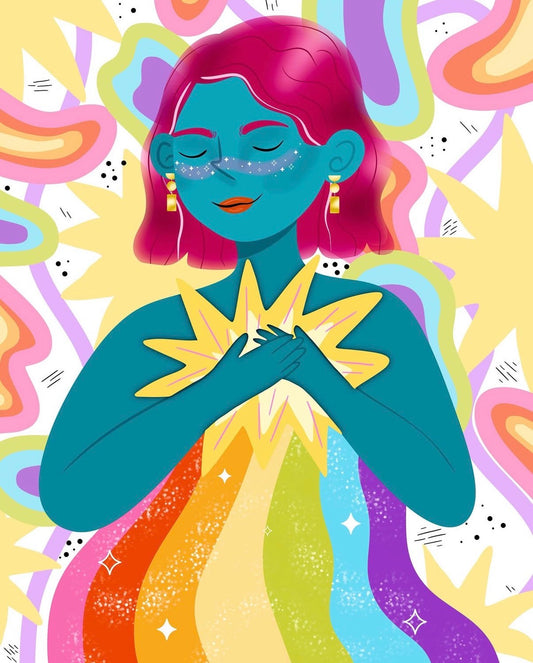 Pride at Heart Art Print | 8x10"